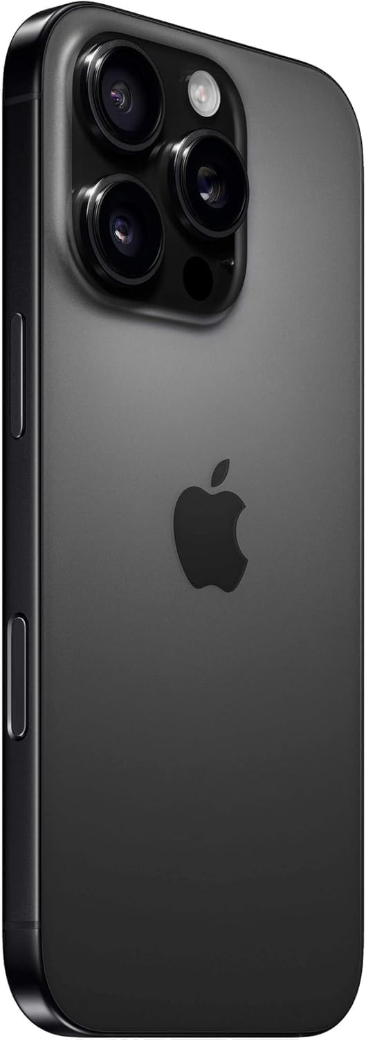 Apple iPhone (Renewed Premium) 16 Pro Max, US Version, 256GB, Black Titanium - Unlocked