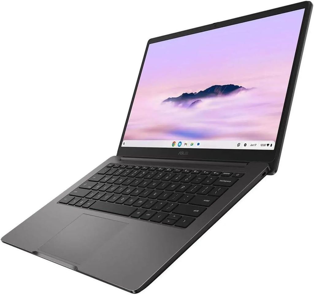 ASUS Chromebook Plus CX 14" FHD Touchscreen Laptop with Google AI|Intel Core 3 N355 Processor|Intel UHD Graphics|Gray| 8GB RAM DDR5 | 256GB SSD | Chrome OS | Bundle with Grey Bag
