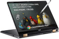 acer Chromebook Plus Spin 714 2-in-1 Laptop with Google AI – 14" Full HD IPS Touch | Intel Core Ultra 5 115U | 8GB LPDDR5 1TB SSD | Wi-Fi6E Backlit KB Chrome OS Steel Gray | w/Stylus Pen, W/GaLiMu