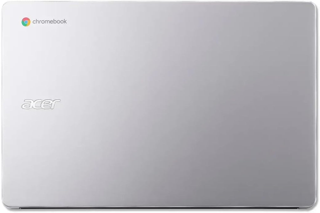acer Chromebook 315 Laptop, 15.6" HD Laptop, Intel Pentium N6000, 4-Core, 4GB LPDDR4X, 128GB eMMC, Webcam, WiFi 6, Chrome OS, Protective Sleeve, Silver, TWE 64GB Micro SD Card