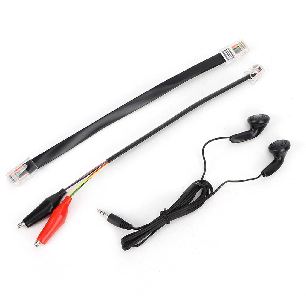FY868 Cable Tester, Telephone Network Wire Tracker Kit, FY868 Cable Tracker, Suitable for RJ45 RJ11 Cables