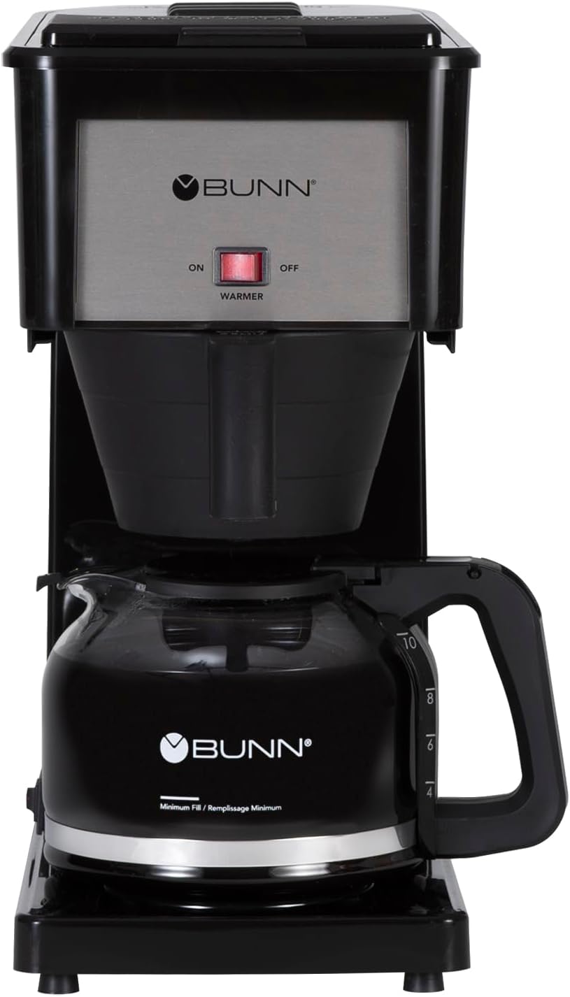 BUNN GRBD Velocity Brew High Altitude Original 10-Cup Home Brewer, Black