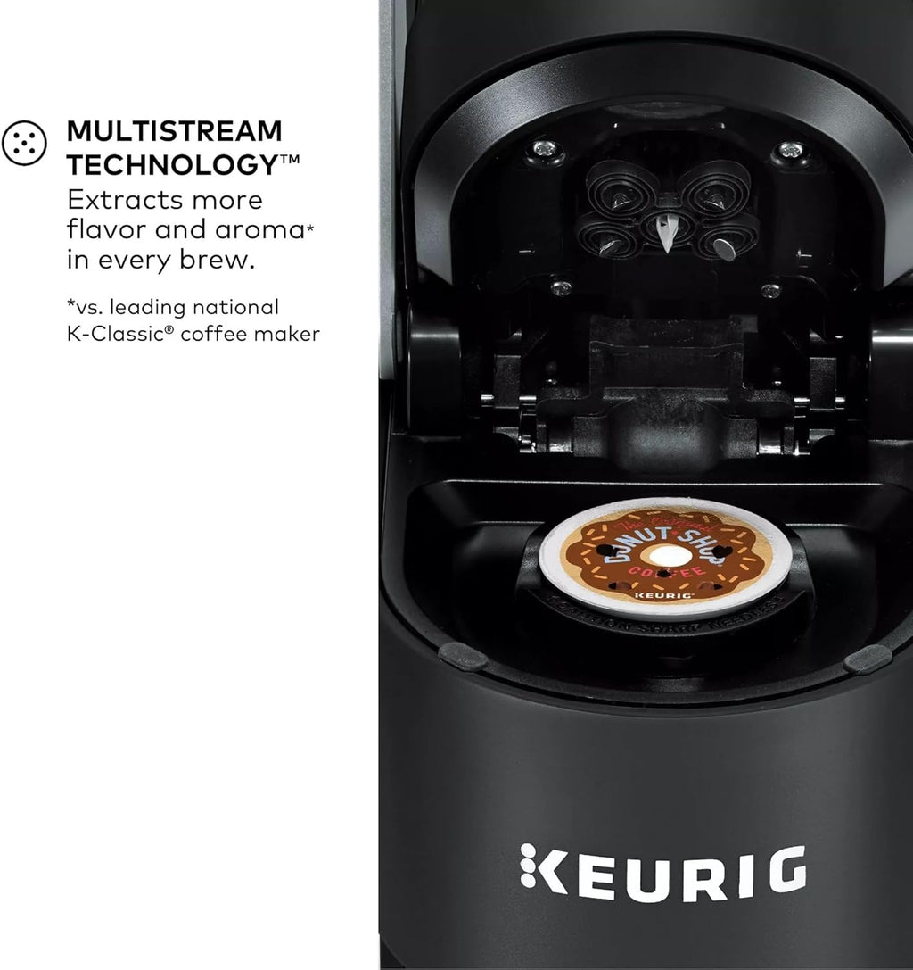 Keurig K-Supreme Single Serve K-Cup Pod Coffee Maker, MultiStream Technology, 4 Brew Sizes, 66oz Dual-Position Removable Reservoir, Black (Renewed)