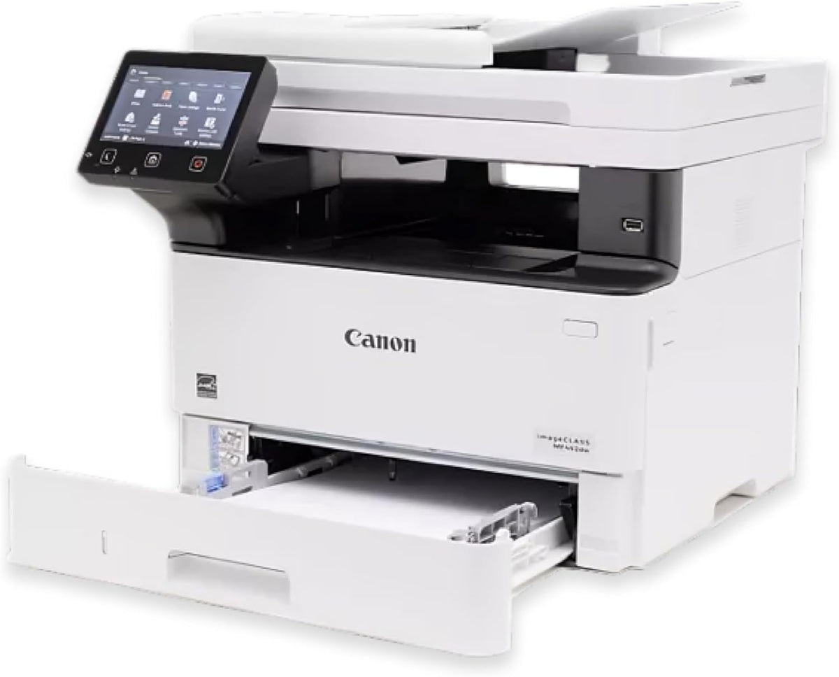 Canon imageCLASS MF462dw 4-in-1 Monochrome Wireless Duplex Laser Printer with Print, Copy, Scan and Fax Capabilities, Auto Document Feeder, and 5-Inch Touch Display Panel (Certified Renewed)
