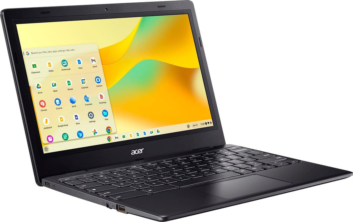 Acer 2024 311 Chromebook Laptop Student Business, Dual-Core Intel N4500 Processor,11.6" HD Display, 4GB RAM, 192GB (64GB eMMC+128GB Card), Webcam WiFi, Long Battery, Chrome OS +MarxsolAccessory