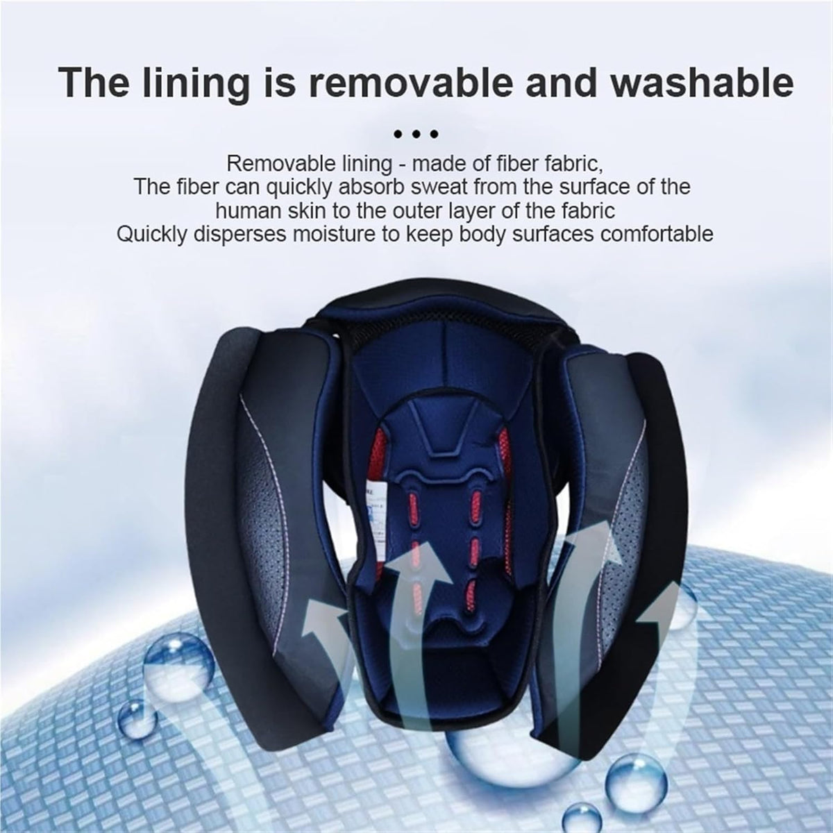 Bluetooth Full Face Motorcycle Helmet, DOT Approved Integrated Helmet, Built-in Dual Speaker with Microphone, Multiple Vents Motorbike Helmet Street Bike Helmet