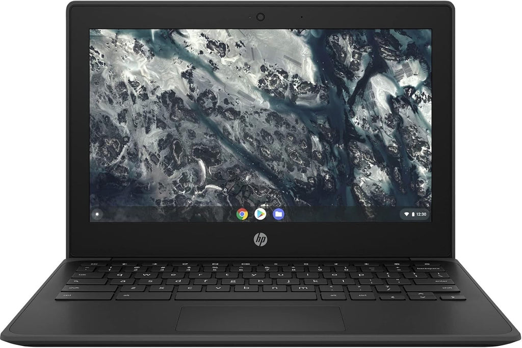 HP Chromebook 11MK G9 Education Edition - 11.6 Inch HD Display Laptop MediaTek MT8183, Integrated Graphics, 4GB LPDDR4X RAM, 32GB eMMC, Wi-Fi, Bluetooth, Camera, Chrome OS, Speaker, Black (Renewed)