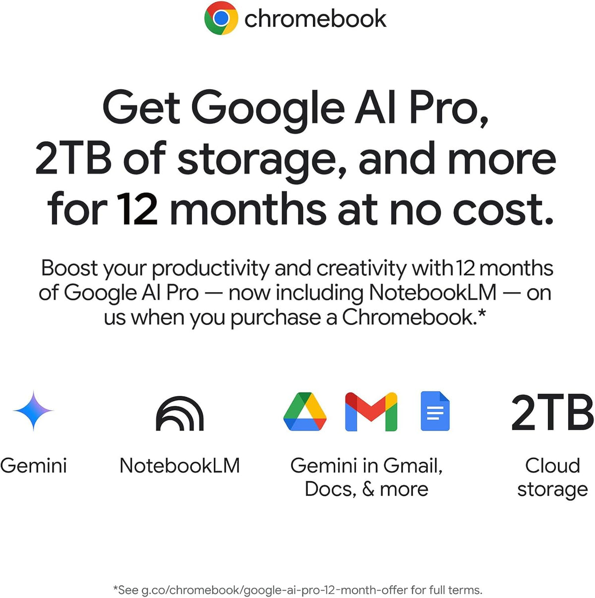 Lenovo Chromebook Plus i 15"- Professional Laptop - Google Gemini - Intel® 3 N355 CPU - 15.3" WUXGA IPS Display - 8GB RAM - 256GB Storage - Integrated Intel® Graphics - Cosmic Blue