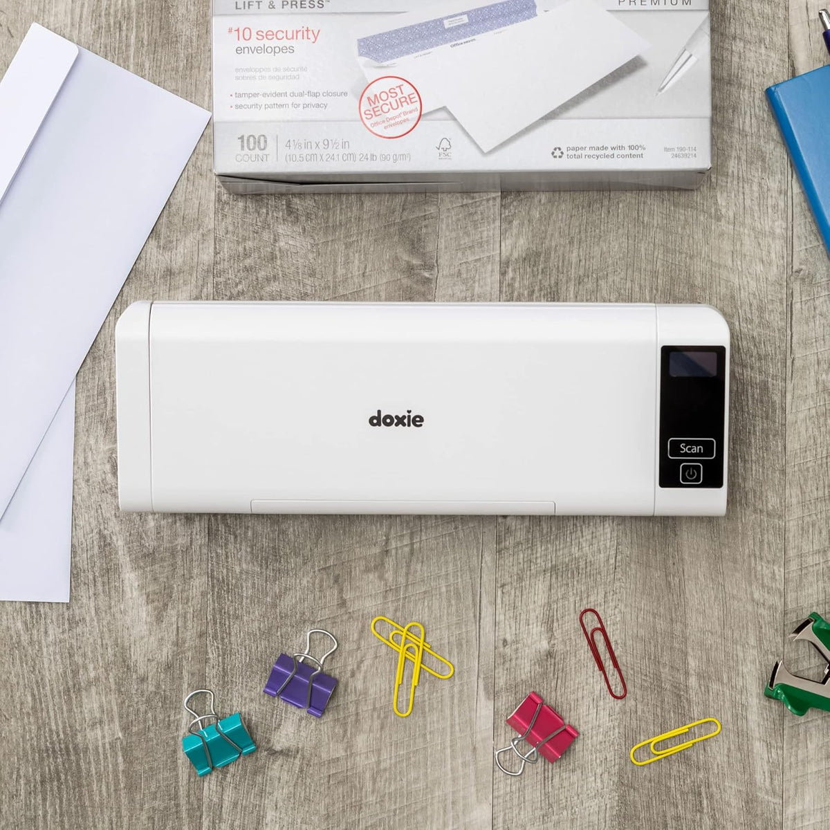 Doxie Pro - Duplex Document Scanner and Receipt Scanner for Home and Office with Amazing Software for Mac and PC