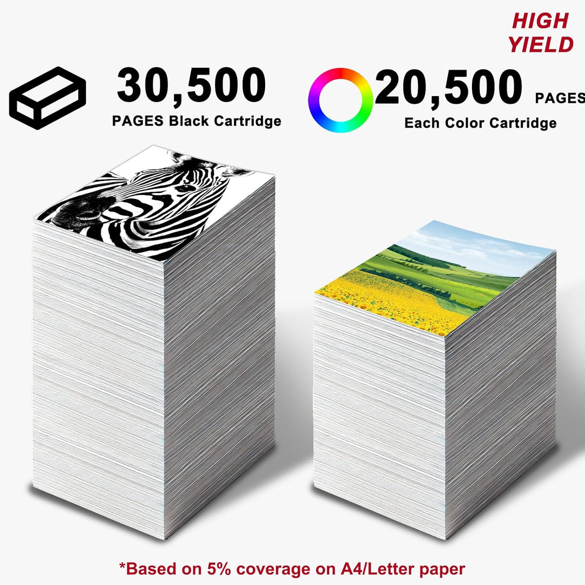 BP-NT70 Toner Cartridge 4-Pack High Yield Replacement for BP-NT70BA BP-NT70CA BP-NT70MA BP-NT70YA Compatible with BP-50C26 BP-50C31 BP-70C36 BP-70C45 BP-70C55 BP-70C65 Printer