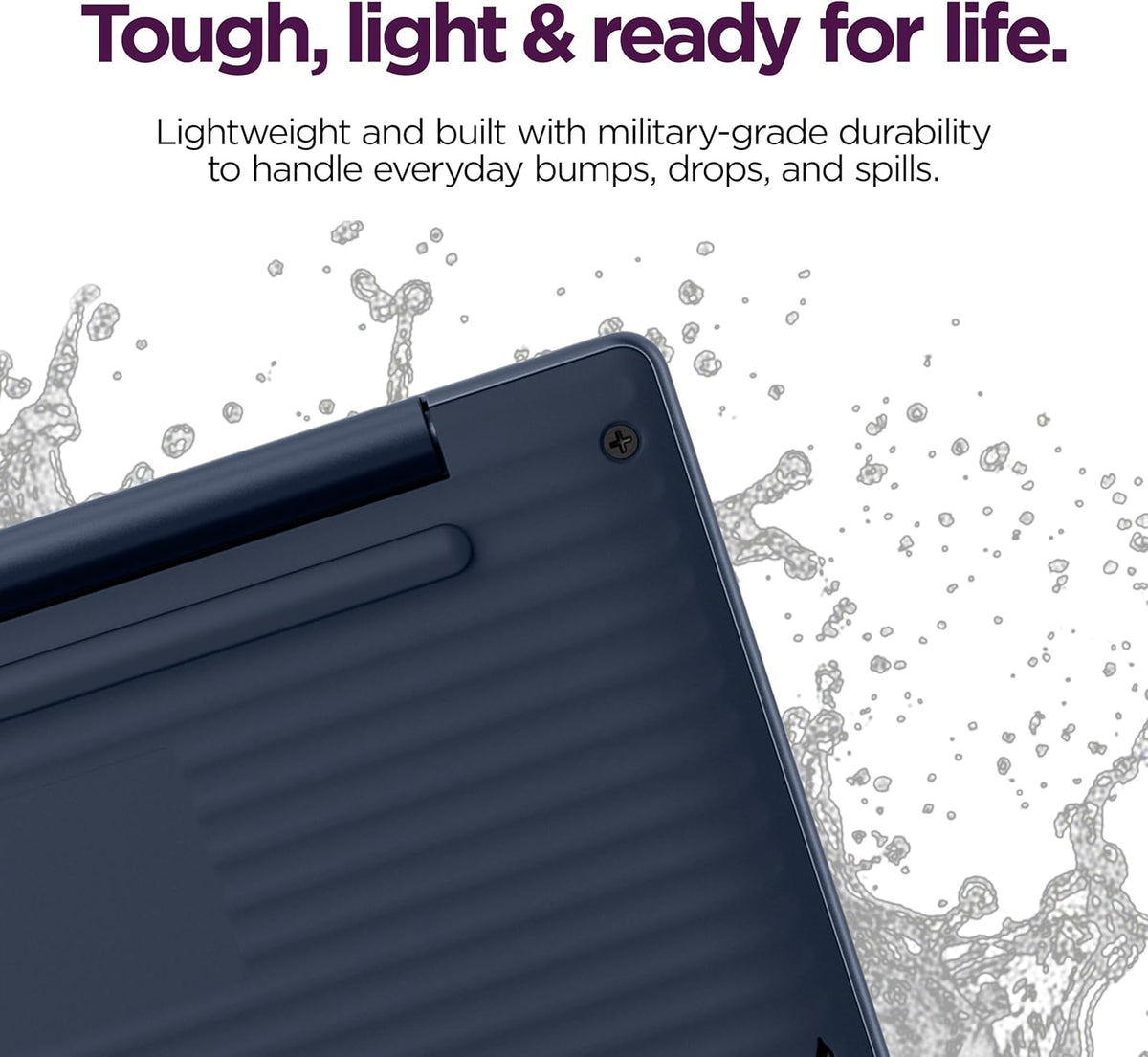 Lenovo Chromebook m 14" - Everyday Laptop - Google Gemini - MediaTek Kompanio 540 CPU - 14" WUXGA IPS Display - 8GB RAM - 64GB UFS Storage - Integrated Arm Mali-G57 MC2 GPU - Cosmic Blue