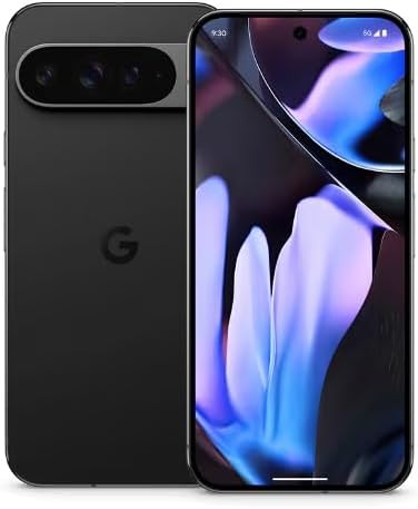 Google Pixel 9 Pro XL 5G (256GB, 16GB) 6.8" 120Hz OLED, 50MP 8K Camera, Tensor G4 Octa-core, Android 14 (Fully Unlocked)(Renewed)(Obsidian)
