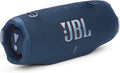 JBL Charge 6 - Portable Waterproof & Drop-Proof Bluetooth Speaker, Bold Pro Sound with AI Sound Boost (Blue) (Renewed)