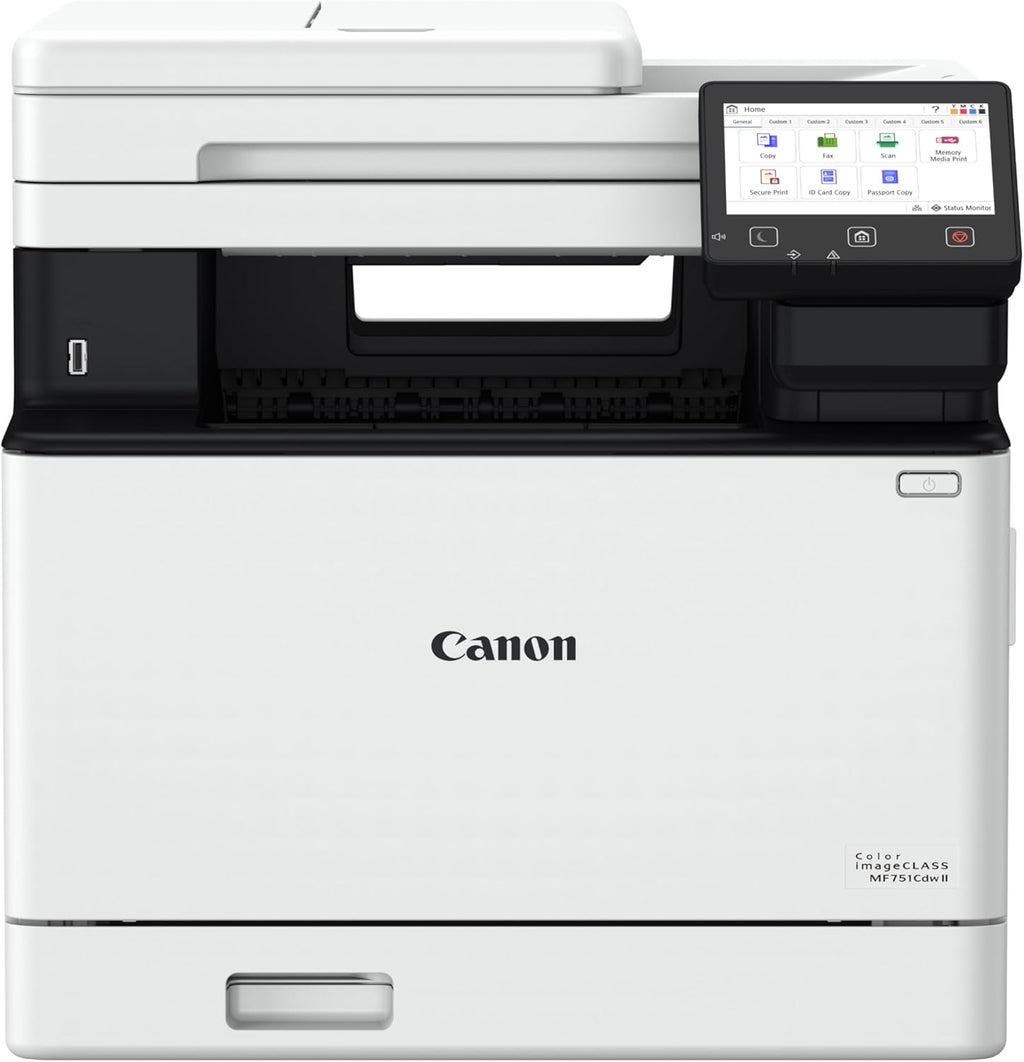 Canon Color imageCLASS MF751Cdw II - Wireless Duplex Laser Printer, Multifunction with Copier, Scanner, Automatic Document Feeder, 3 Year Limited Warranty, 35 PPM