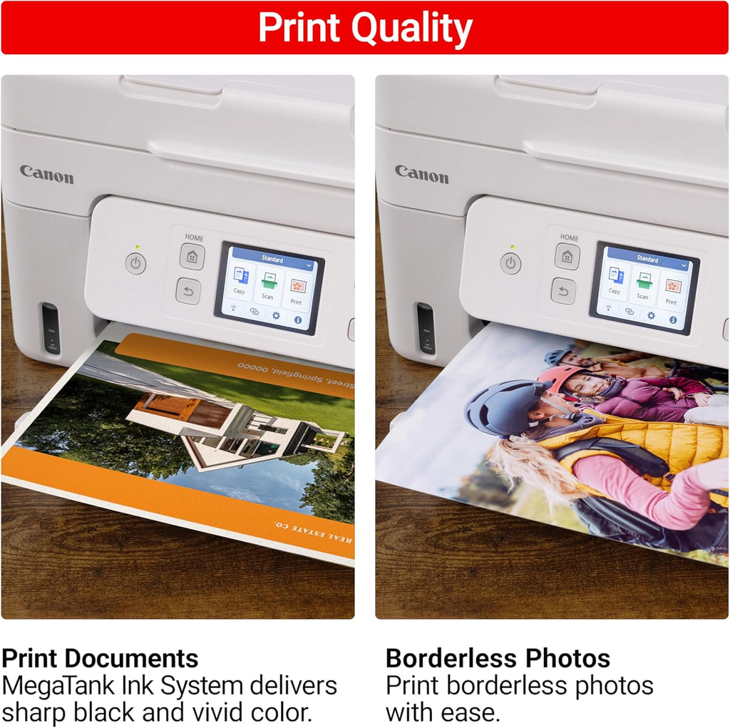 Canon Megatank G4280 All-in-One Wireless Supertank Megatank Printer | Print, Copy, Scan | Mobile Printing |2.7" LCD Color Touchscreen | Auto Document Feeder and Auto Duplex