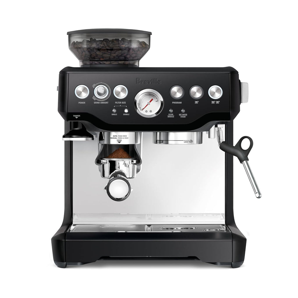 Breville Barista Express Espresso Machine BES870BTR, Black Truffle