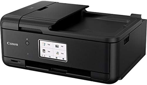 Canon TR8620 All-in-One Printer for Home Office | Copier |Scanner| Fax |Auto Document Feeder | Photo and Document Printing | Airprint (R) and Android Printing, Black