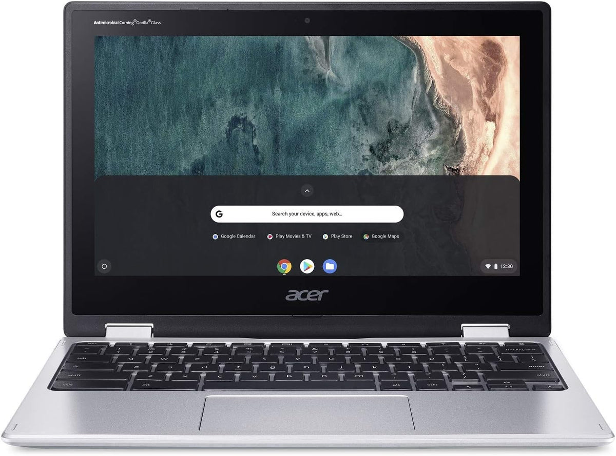 acer Chromebook Spin 311 Convertible Laptop | Intel Celeron N4000 | 11.6" HD Touch Corning Gorilla Glass Display | 4GB LPDDR4 | 64GB eMMC | Intel 802.11ac Gigabit WiFi 5 | Chrome OS | CP311-2H-C7QD