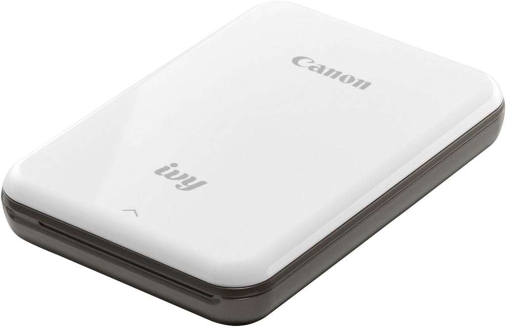 Canon IVY Mini Photo Printer for Smartphones (Slate Gray) - Sticky-back prints, Pocket-size