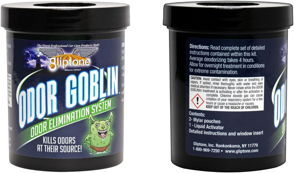 Gliptone Odor Goblin Chlorine Dioxide Fogger Odor Elimination System for Cars, Buses, Marine/RV, Trucks, SUV