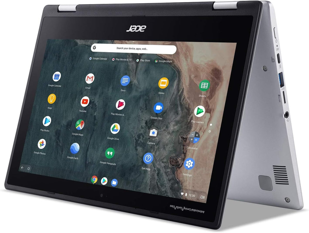 acer Chromebook Spin 311 CP311-2H-C3KA Convertible Laptop, Intel Celeron N4000, 11.6" HD Touchscreen, 4GB LPDDR4, 64GB eMMC, Gigabit WiFi, Bluetooth 5.0