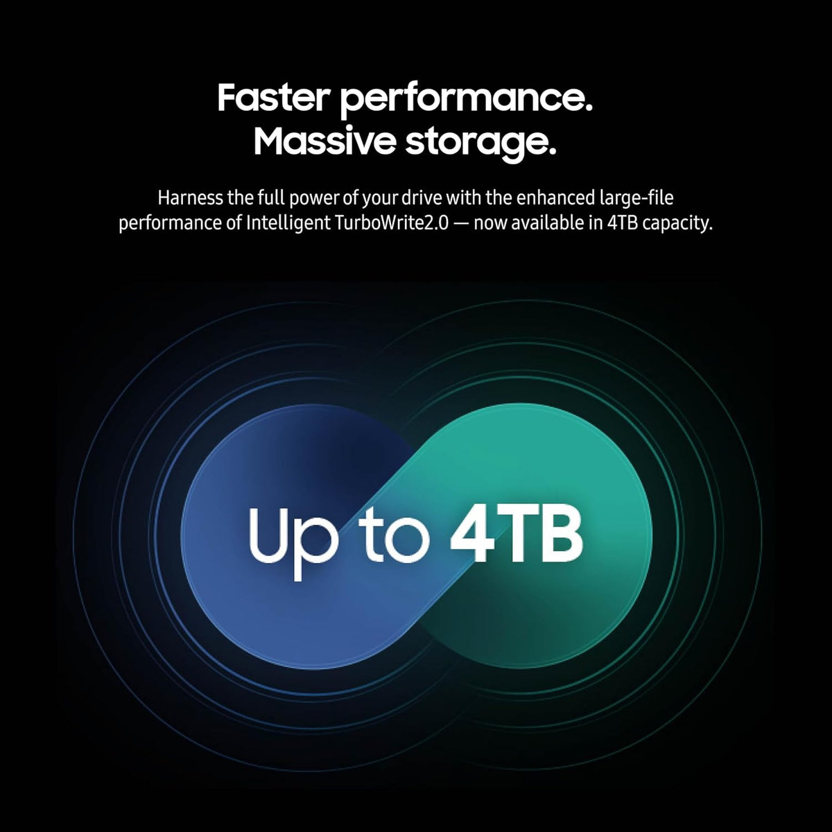 Samsung 990 EVO Plus SSD 2TB, PCIe Gen 4x4, Gen 5x2 M.2 2280, Speeds Up-to 7,250 MB/s, Upgrade Storage for PC/Laptops, HMB Technology and Intelligent Turbowrite 2.0, (MZ-V9S2T0B/AM)