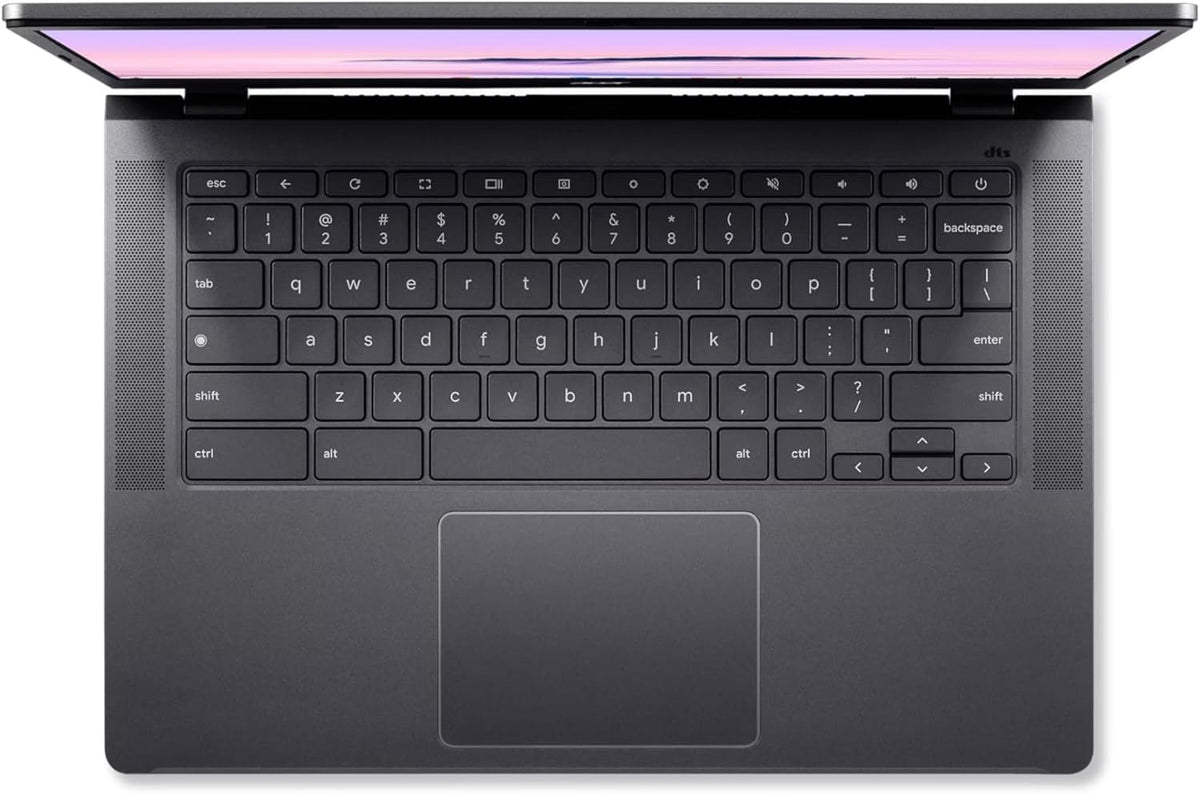 acer Touch Chromebook Plus 14 in Steel Grey with Google AI 8-Core Intel i3 8GB 512GB SSD 14in FHD Intel 4K Graphics Chrome OS (CB514 - Renewed)