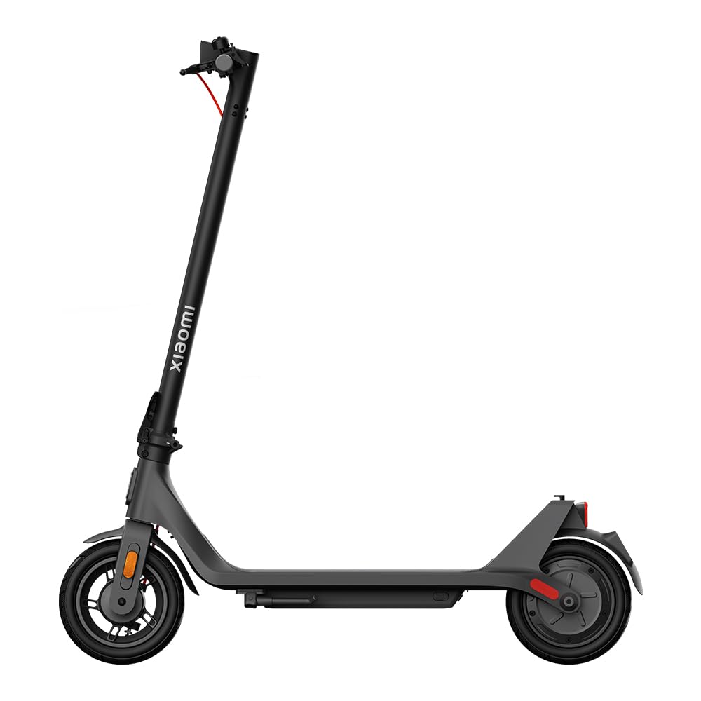 Xiaomi Electric Scooter 5 E-Scooter mit ABE, bis zu 60 km Reichweite, 350 W Motor, 10 Zoll Luftreifen, Vorderradfederung, LED-Display, Blinker, Anthrazit**
