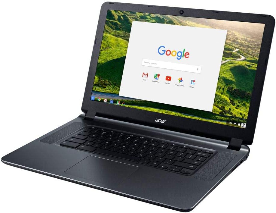 2018 Acer CB3-532 15.6" HD Chromebook with 3x Faster WiFi, Intel Dual-Core Celeron N3060 up to 2.48GHz, 2GB RAM, 16GB SSD, HDMI, USB 3.0, Webcam, 12-Hours Battery, Chrome OS