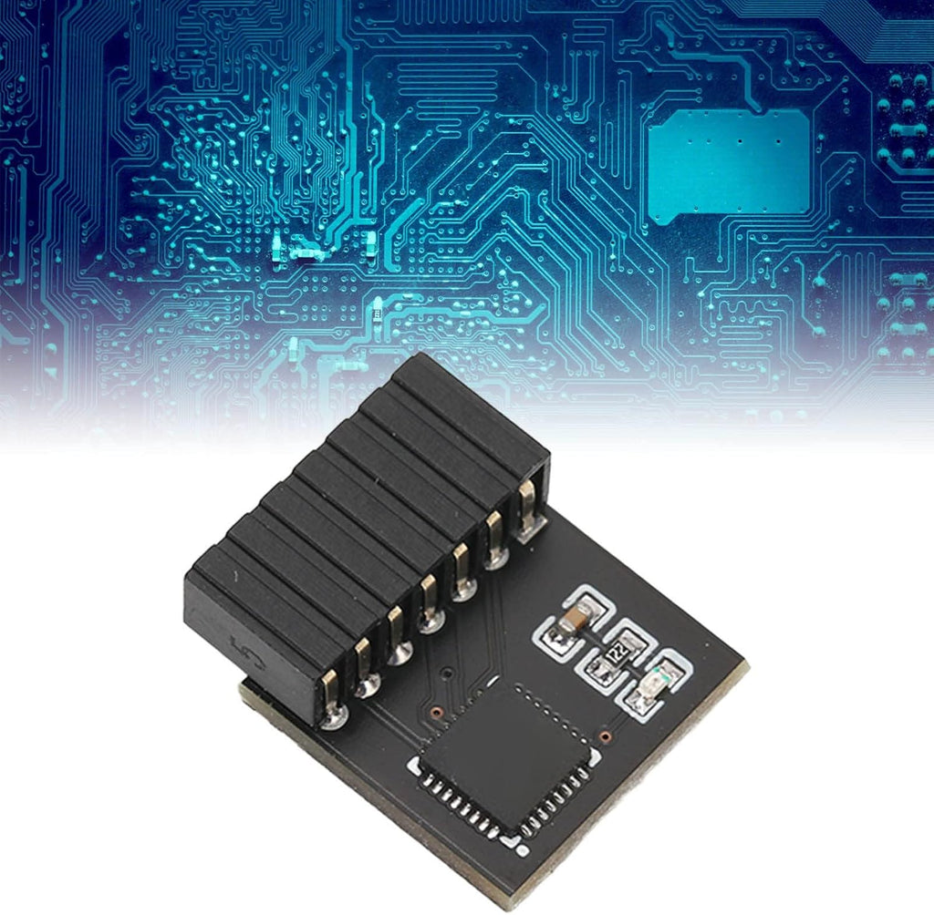 Tpm 2.0 Module, Encryption Security Tpm 14 Pin 14Pin SPI Remote Card for Motherboard