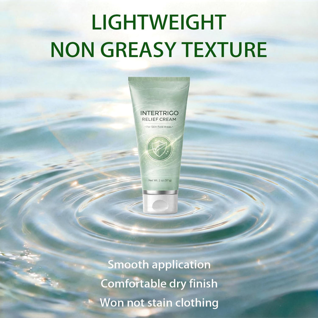 THUIOP Healora Intertrigo Cream, Skin Fold Car, for Moisture & Friction Protection, Helps Soothe Irritated Skin,Fast-Drying Non-Greasy Formula, Reduce Moisture & Friction (3PCS)