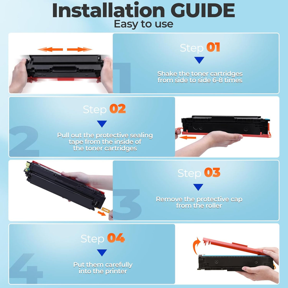 CF226A 26A Toner Cartridges Black (2-pack) for HP 26A 26X CF226X, Laser Jet M402n M426fdw Toner Cartridges, CF226 for Laser Jet pro M402n M426fdw M402dn M402dw M402m Pro MFP M427dw M426dw M426fdn