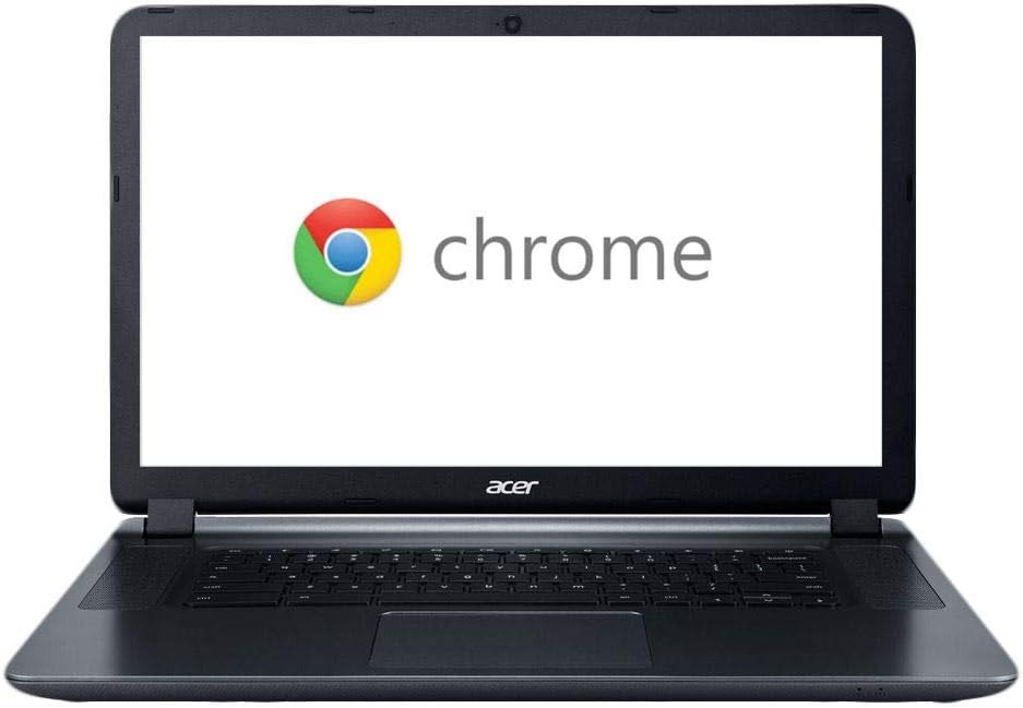 2018 Acer CB3-532 15.6" HD Chromebook with 3x Faster WiFi, Intel Dual-Core Celeron N3060 up to 2.48GHz, 2GB RAM, 16GB SSD, HDMI, USB 3.0, Webcam, 12-Hours Battery, Chrome OS
