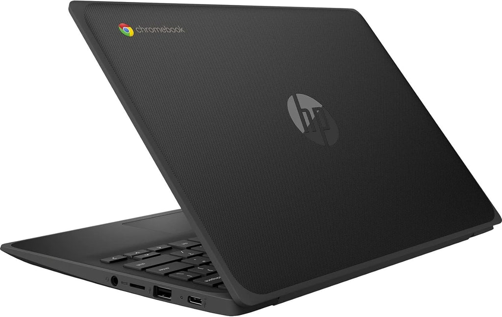 HP Chromebook 11MK G9 Education Edition - 11.6 Inch HD Display Laptop MediaTek MT8183, Integrated Graphics, 4GB LPDDR4X RAM, 32GB eMMC, Wi-Fi, Bluetooth, Camera, Chrome OS, Speaker, Black (Renewed)