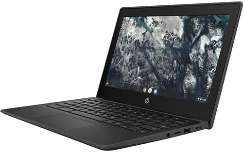 HP Chromebook 11MK G9 Education Edition - 11.6 Inch HD Display Laptop MediaTek MT8183, Integrated Graphics, 4GB LPDDR4X RAM, 32GB eMMC, Wi-Fi, Bluetooth, Camera, Chrome OS, Speaker, Black (Renewed)