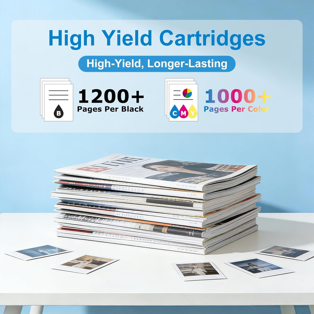 910XL Ink Cartridges Combo Pack Replacement for HP 910 Ink Cartridges, Compatible with HP Printer OfficeJet Pro 8020 8025 8035 8015e 8028e, 910 Black and 910 Colors Ink, Updated with V19.8.1 (4 Pack)