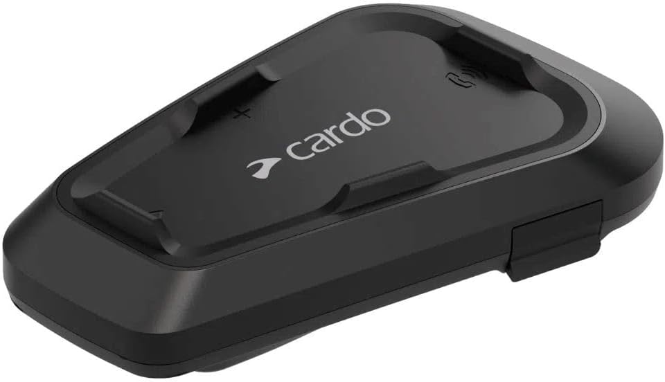 Cardo Systems Spirit Motorcycle Bluetooth Communication Headset - Black, Dual Pack