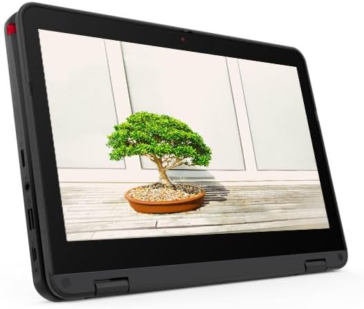 Lenovo 2024 Convertible 2-in-1 Lightweight Chromebook, 11” HD IPS Touchscreen, Intel Processor Up to 2.60GHz, 4GB Ram, 32GB SSD, Super-Fast WiFi, Chrome OS, Dale Black (Renewed)