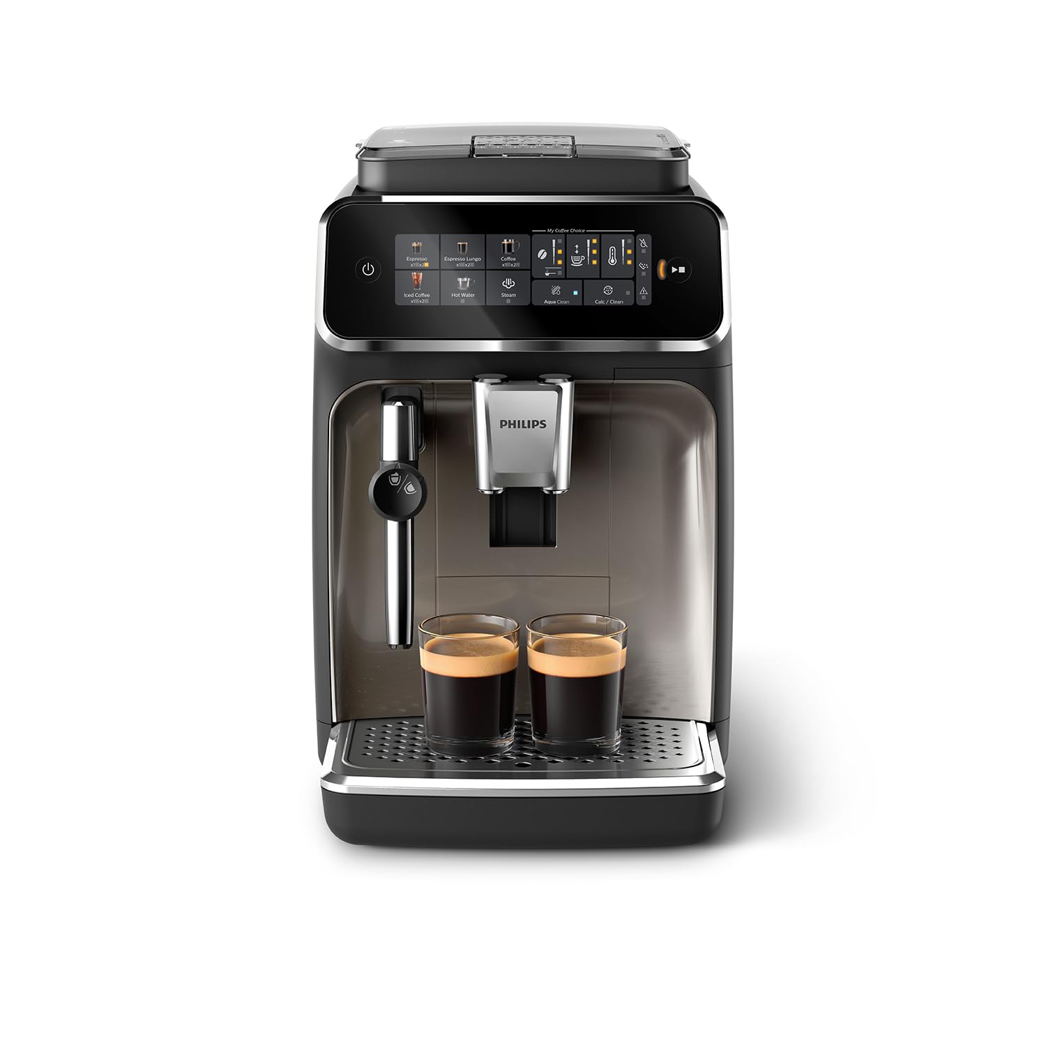 Philips EP2220/10 2200 Series Kaffeevollautomat 1,8L – Panarello, Aroma Seal, Touch Display, Schwarz