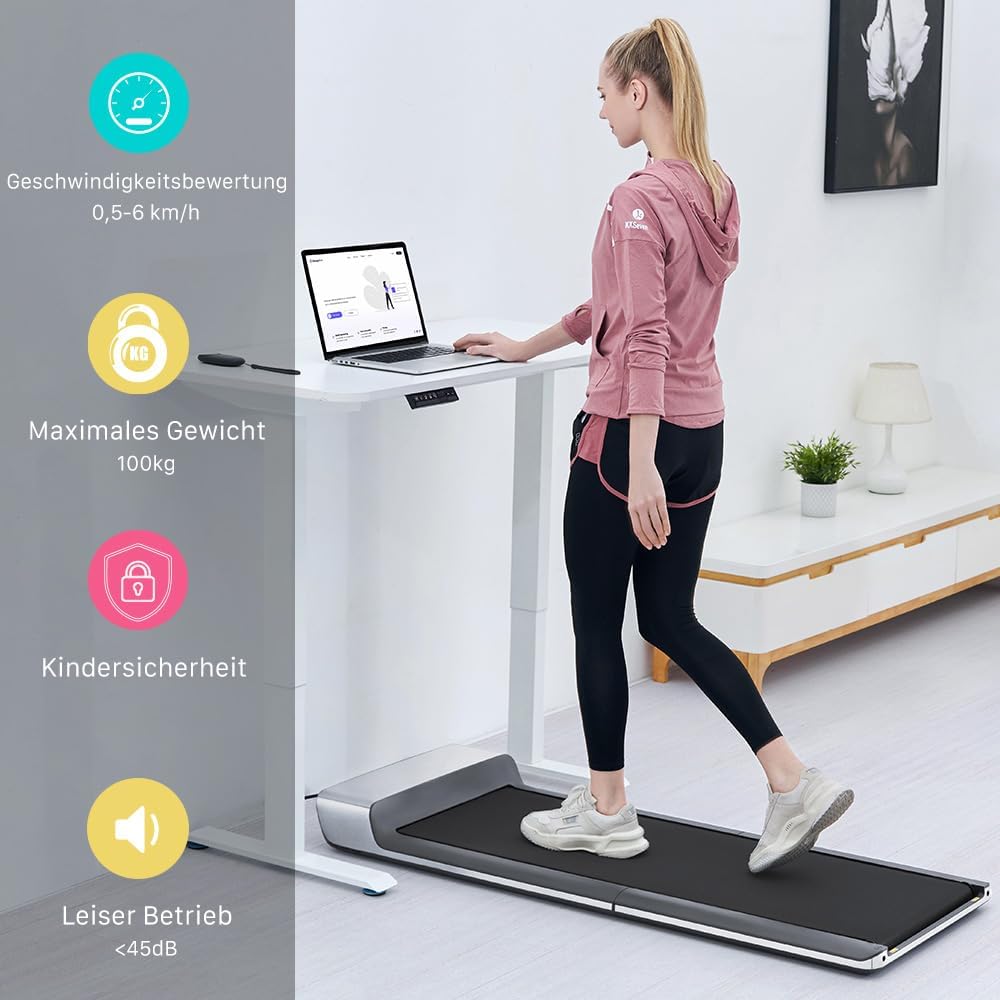 WALKINGPAD P1 Faltbares Laufband für Zuhause mit App & Fernbedienung ✨