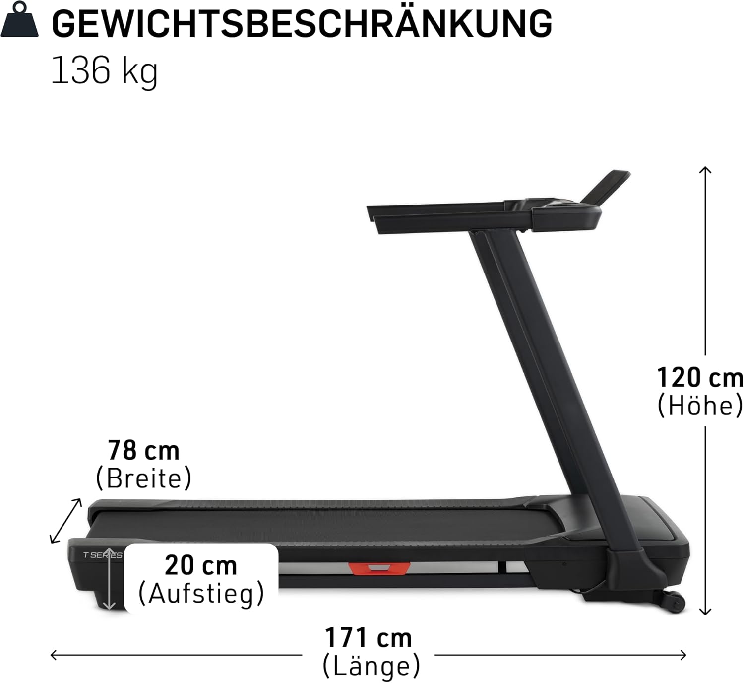 NordicTrack T-Serie: Laufband mit Steigung & Bluetooth, ideal fürs Heimtraining ✨