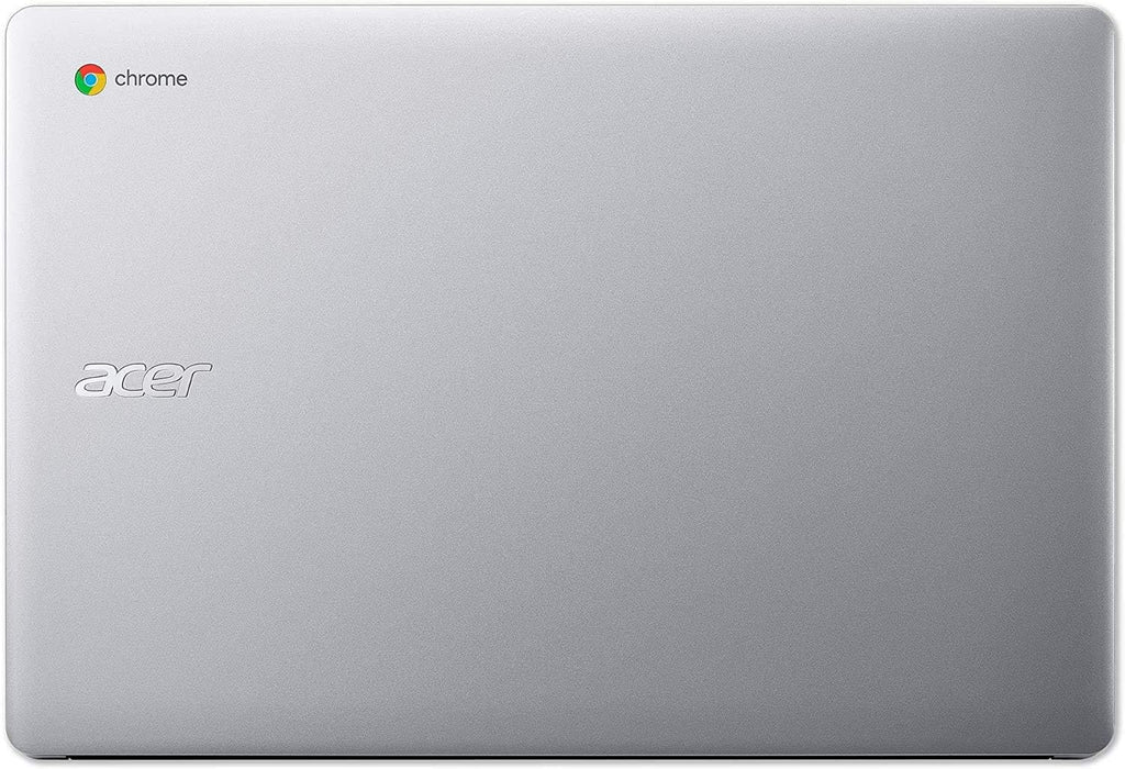 Acer Chromebook 315 15.6" HD Intel N4000 4GB RAM 32GB eMMC Webcam BT Chrome OS + Protective Sleeve, Silver (NX.HKBAA.002)