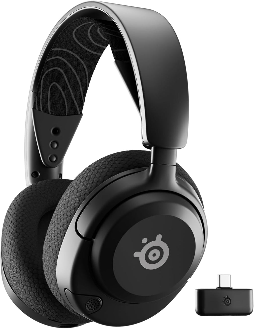SteelSeries Arctis Nova 5 Wireless Multi-System Gaming Headset — Neodymium Magnetic Drivers — 100+ Audio Presets — 60 HR Battery — 2.4GHz or BT — ClearCast Gen2.X Mic — PC, PS5, PS4, Switch, Mobile
