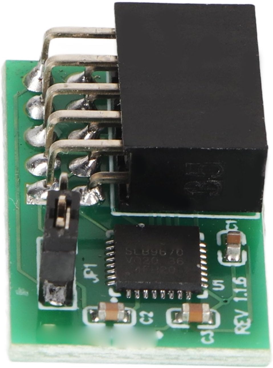 2.0 Module, 10Pin Module Motherboard, SPI Interface Encryption Security Module for SuperMicro AOM TPM 9670V S