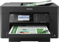 Epson Workforce Pro WF-7820 Wireless All-in-One Wide-Format Printer, Auto 2-Sided Print 13" x 19" Copy, Scan & Fax, 50-Page ADF, 250-sheet Paper Capacity, Works with Alexa - Black