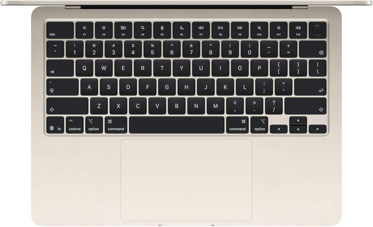 Apple 2026 MacBook Air 13-inch Laptop with M5 chip: Built for AI, 13.6-inch Liquid Retina Display, 16GB Unified Memory, 512GB SSD, 12MP Center Stage Camera, Touch ID, Wi-Fi 7; Starlight