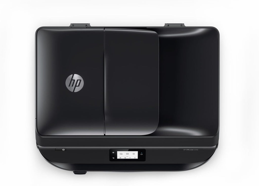 HP OfficeJet 5255 All-in-One Printer with Mobile Printing, Instant Ink Ready - Black (Renewed)