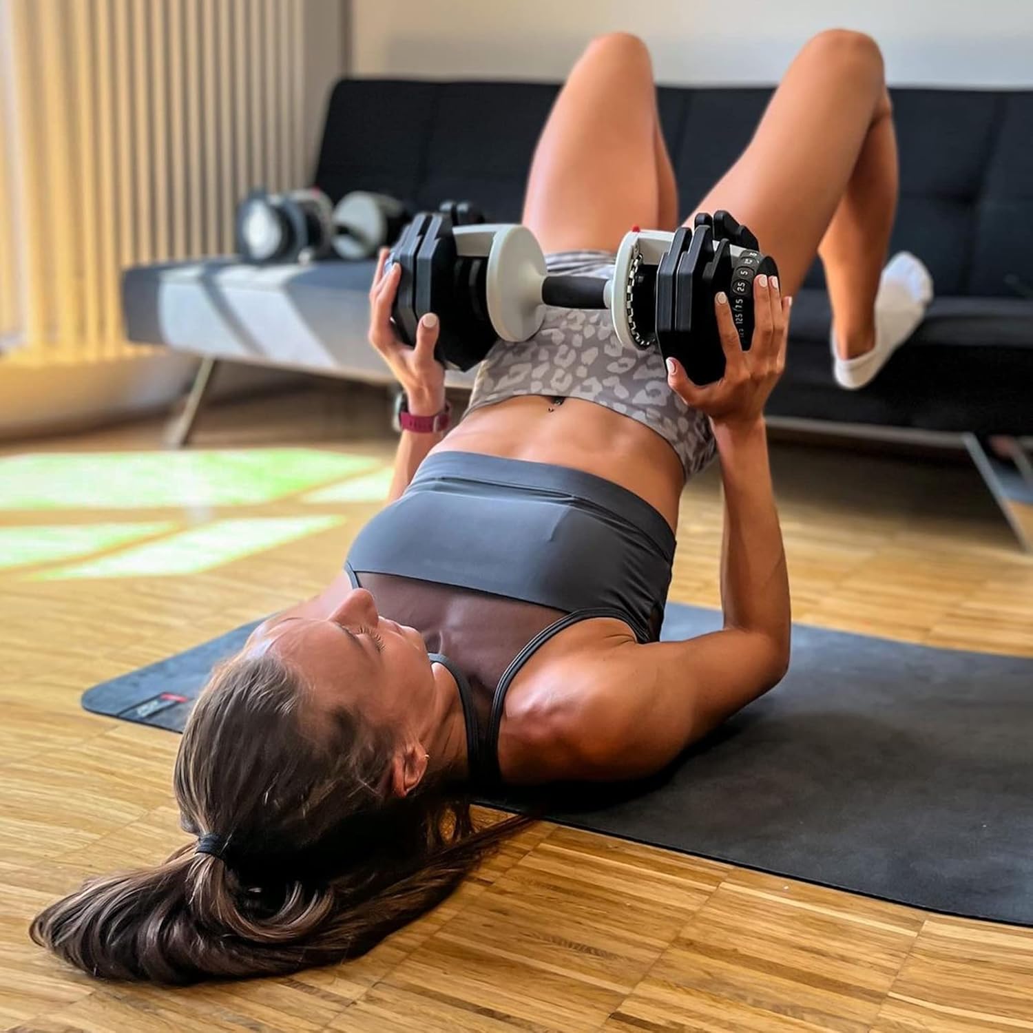 ATIVAFIT Verstellbare Kurzhantel: Für Damen & Herren, ideal fürs Heimtraining ✨