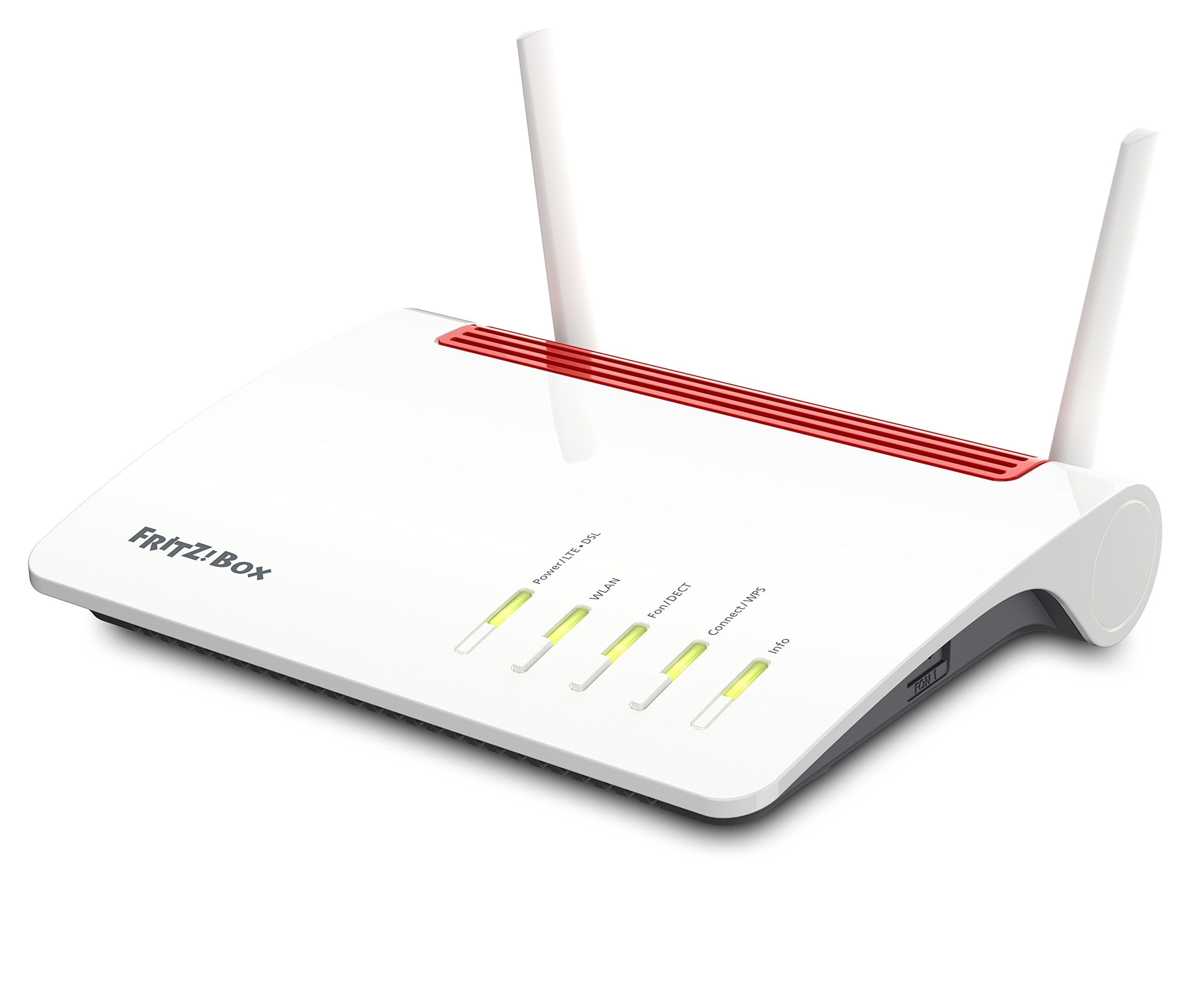 FRITZ!Box 6890 – LTE/DSL-Router mit WLAN AC+N, bis 300 MBit/s & 4x Gigabit-LANo