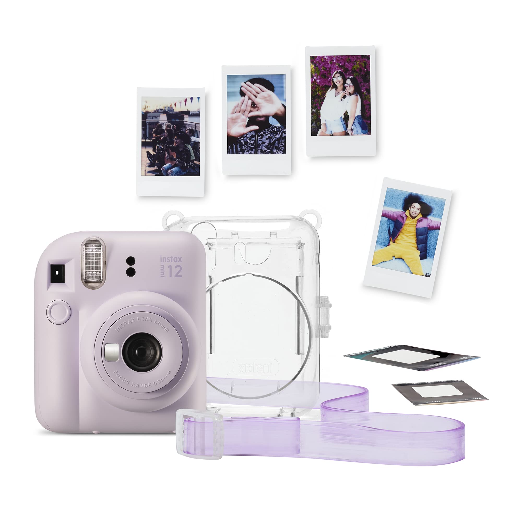 Instax Mini 12 Sofortbildkamera – Automatische Belichtung, Selfie-Spiegel, Nahaufnahme, Mint Grün